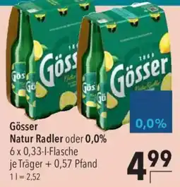 CITTI Markt Gösser Natur Radler Angebot