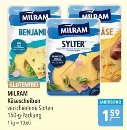 CITTI Markt MILRAM Käsescheiben Angebot