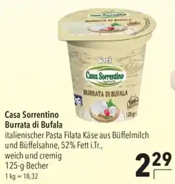 CITTI Markt Casa Sorrentino Burrata di Bufala Angebot