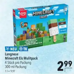 CITTI Markt Langnese Minecraft Eis Multipack Angebot