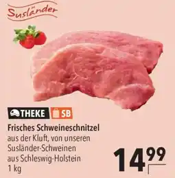 CITTI Markt Susländer Frisches Schweineschnitzel Angebot