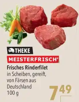 CITTI Markt THEKE MEISTERFRISCH Frisches Rinderfilet Angebot