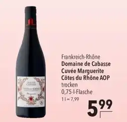 CITTI Markt Domaine de Cabasse Cuvée Marguerite Côtes du Rhône AOP Angebot