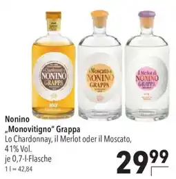 CITTI Markt Nonino „Monovitigno“ Grappa Angebot