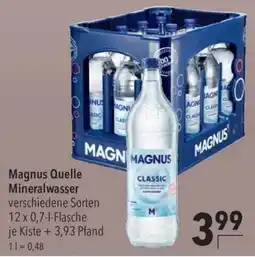 CITTI Markt Magnus Quelle Mineralwasser Classic Angebot