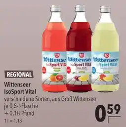 CITTI Markt Wittenseer IsoSport Vital Angebot
