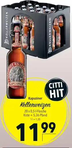 CITTI Markt Kapuziner Kellerweizen Angebot