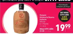 CITTI Markt Pampero Aniversario Reserva Exclusiva Angebot