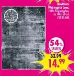 Möbel Boss Moderater Webteppich Luna Angebot