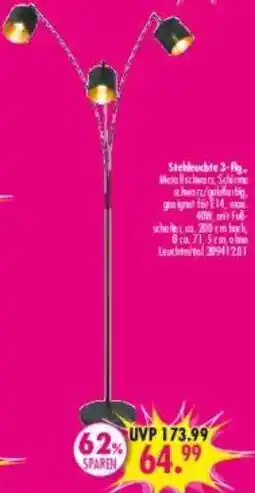 Möbel Boss Stehleuchte 3-flg. Angebot