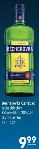 CITTI Markt Becherovka Carlsbad tschechischer Kräuterlikör Angebot
