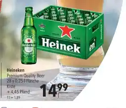 CITTI Markt Heineken Premium Quality Beer Angebot