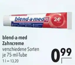 CITTI Markt blend-a-med Zahncreme Angebot
