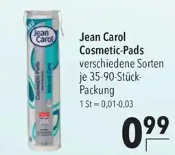 CITTI Markt Jean Carol Cosmetic-Pads Angebot