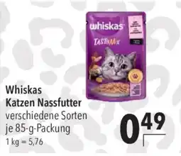 CITTI Markt Whiskas Katzen Nassfutter Angebot