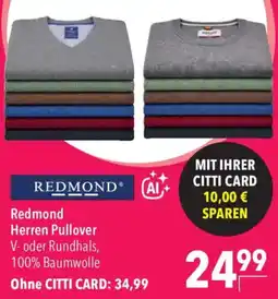 CITTI Markt Redmond Herren Pullover Angebot