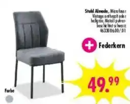 Möbel Boss Stuhl Almada, Mikrofaser Angebot