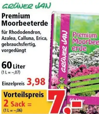 Thomas Philipps Grüner Jan Premium Moorbeeterde Angebot