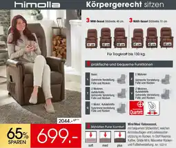Zurbrüggen Himolla Mini/Maxi Relaxsessel Angebot