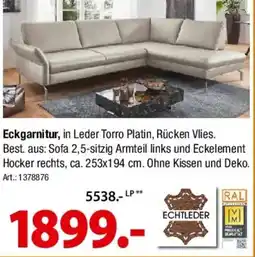 Zurbrüggen Eckgarnitur Angebot