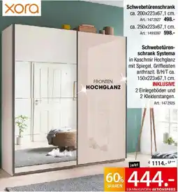 Zurbrüggen Xora Schwebetürenschrank Angebot