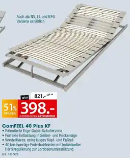 Zurbrüggen Schlaraffia ComFEEL 40 Plus KF Angebot