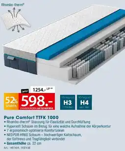 Zurbrüggen Schlaraffia Pure Comfort TTFK 1000 Angebot