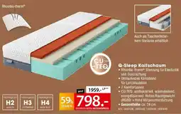Zurbrüggen Schlaraffia Q-Sleep Kaltschaum Angebot