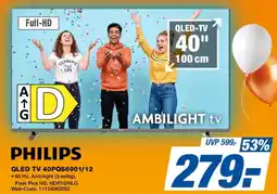 Expert PHILIPS QLED TV 40PQS6901/12 Angebot