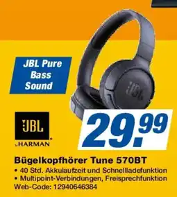 Expert JBL Bügelkopfhörer Tune 570BT Angebot