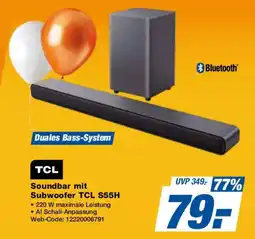 Expert TCL Soundbar mit Subwoofer TCL S55H Angebot