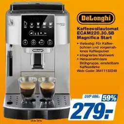 Expert DeLonghi Kaffeevollautomat ECAM220.30.SB Magnifica Start Angebot