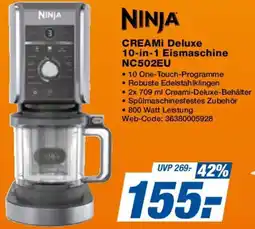 Expert NINJA CREAMI Deluxe 10-in-1 Eismaschine NC502EU Angebot