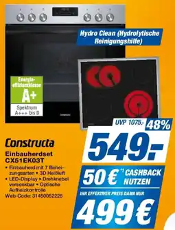 Expert Constructa Einbauherdset CX51EK03T Angebot