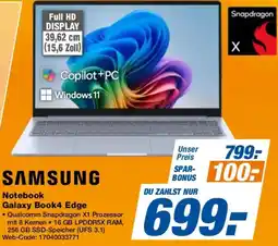 Expert SAMSUNG Notebook Galaxy Book4 Edge Angebot