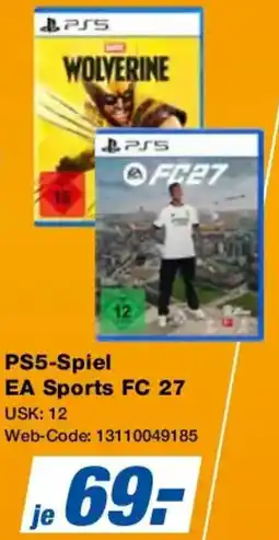 Expert PS5-Spiel EA Sports FC 27 Angebot