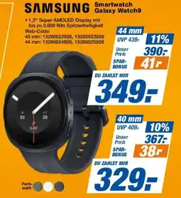Expert SAMSUNG Smartwatch Galaxy Watch9 Angebot