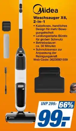 Expert Midea Waschsauger X6, 2in1 Angebot