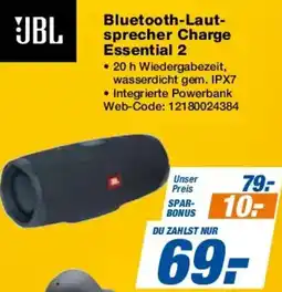 Expert JBL Bluetooth-Lautsprecher Charge Essential 2 Angebot