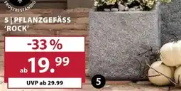 Dehner Pflanzgefäss 'rock' Angebot