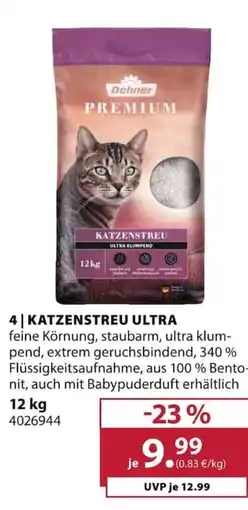 Dehner Dehner Katzenstreu Ultra Angebot