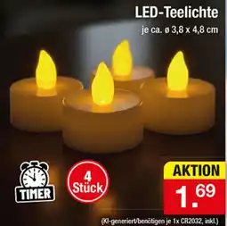 Zimmermann LED-Teelichte Angebot