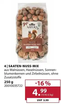 Dehner Dehner NATURA SAATEN-NUSS-MIX Angebot