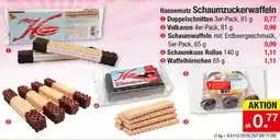 Zimmermann Hansematz Schaumzuckerwaffeln Angebot