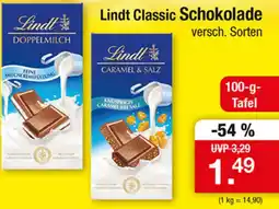 Zimmermann Lindt Classic Schokolade Angebot