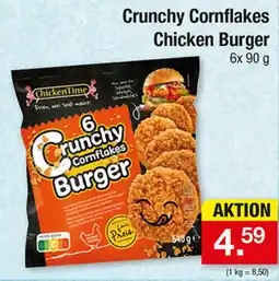 Zimmermann ChickenTime Crunchy Cornflakes Chicken Burger Angebot