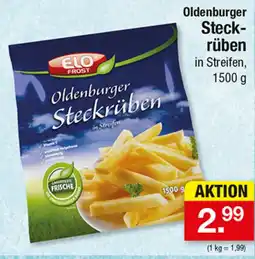 Zimmermann ELO FROST Oldenburger Steckrüben in Streifen Angebot