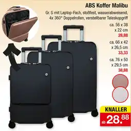 Zimmermann ABS Koffer Malibu Angebot