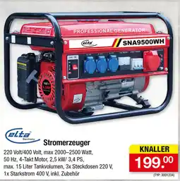 Zimmermann elte Stromerzeuger Angebot