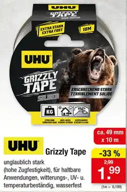 Zimmermann UHU Grizzly Tape Angebot